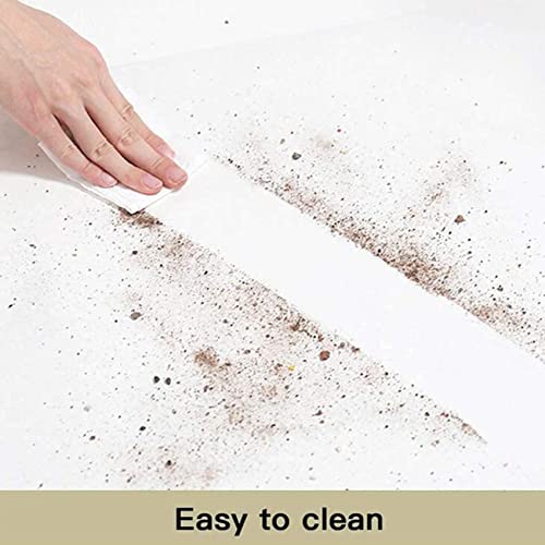 Clear PVC Desk Chair Mat 2mm Area Rug Runners for Hallways,Carpet Protector for Hardwood Floors,Clear Entrance Floor Runner Protector,Computer Chair mat, 60/80/100/120/140cm Wide,100-600cm Length for