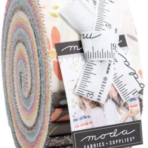 Sherri and Chelsi Seashore Drive Jelly Roll 40 2.5-inch Strips Moda Fabrics 37620JR