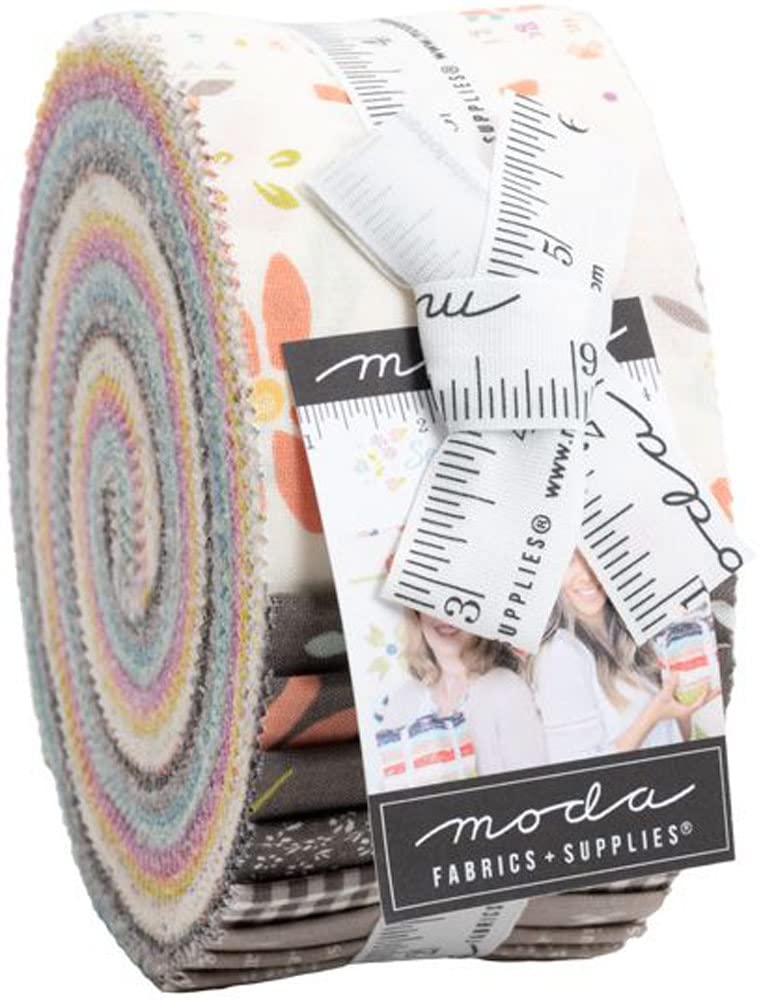 Sherri and Chelsi Seashore Drive Jelly Roll 40 2.5-inch Strips Moda Fabrics 37620JR