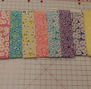 Jelly Roll Strips - Rainbow Colors 24 strips!