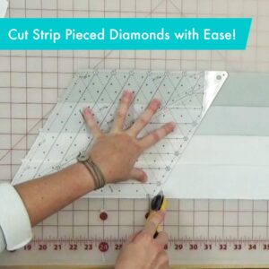 Creative Grids 60 Degree Diamond Ruler - CGR60DIA