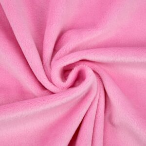 Short Pile Plush Fabric for Sewing/Minky for plushies & Many More ✦ 39.5x29.5 inch ✦ Pile Length 1/16 inch (1.5 mm) ✦ HOT Pink