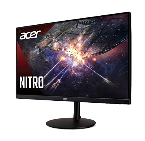 Acer Nitro XV322QU KVbmiiphzx 31.5" WQHD 2560 x 1440 Agile-Splendor IPS Gaming Monitor AMD FreeSync Premium | Up to 170Hz | Up to 0.5ms | DisplayHDR400 | TUV/Eyesafe | Display Port 1.2 & 2 x HDMI 2.0