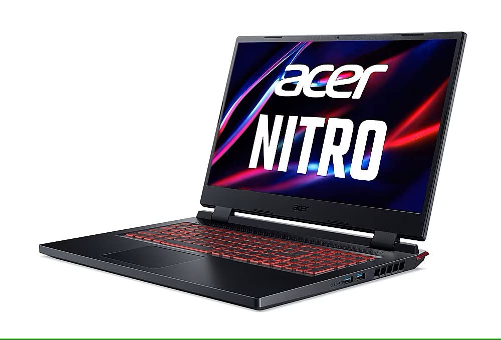 acer 2022 Nitro 5 17.3" FHD IPS 144Hz Gaming Laptop, 12th Intel i5-12500H(12 Core, up to 4.5GHz), GeForce RTX 3050, 32GB RAM 1TB PCIe SSD, Backlit KB, Thunderbolt 4, Windows 11, w/GM Accessories