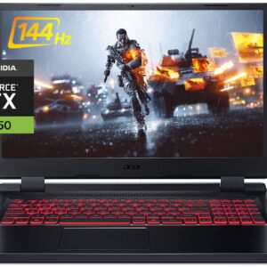 acer 2022 Nitro 5 17.3" FHD IPS 144Hz Gaming Laptop, 12th Intel i5-12500H(12 Core, up to 4.5GHz), GeForce RTX 3050, 32GB RAM 1TB PCIe SSD, Backlit KB, Thunderbolt 4, Windows 11, w/GM Accessories