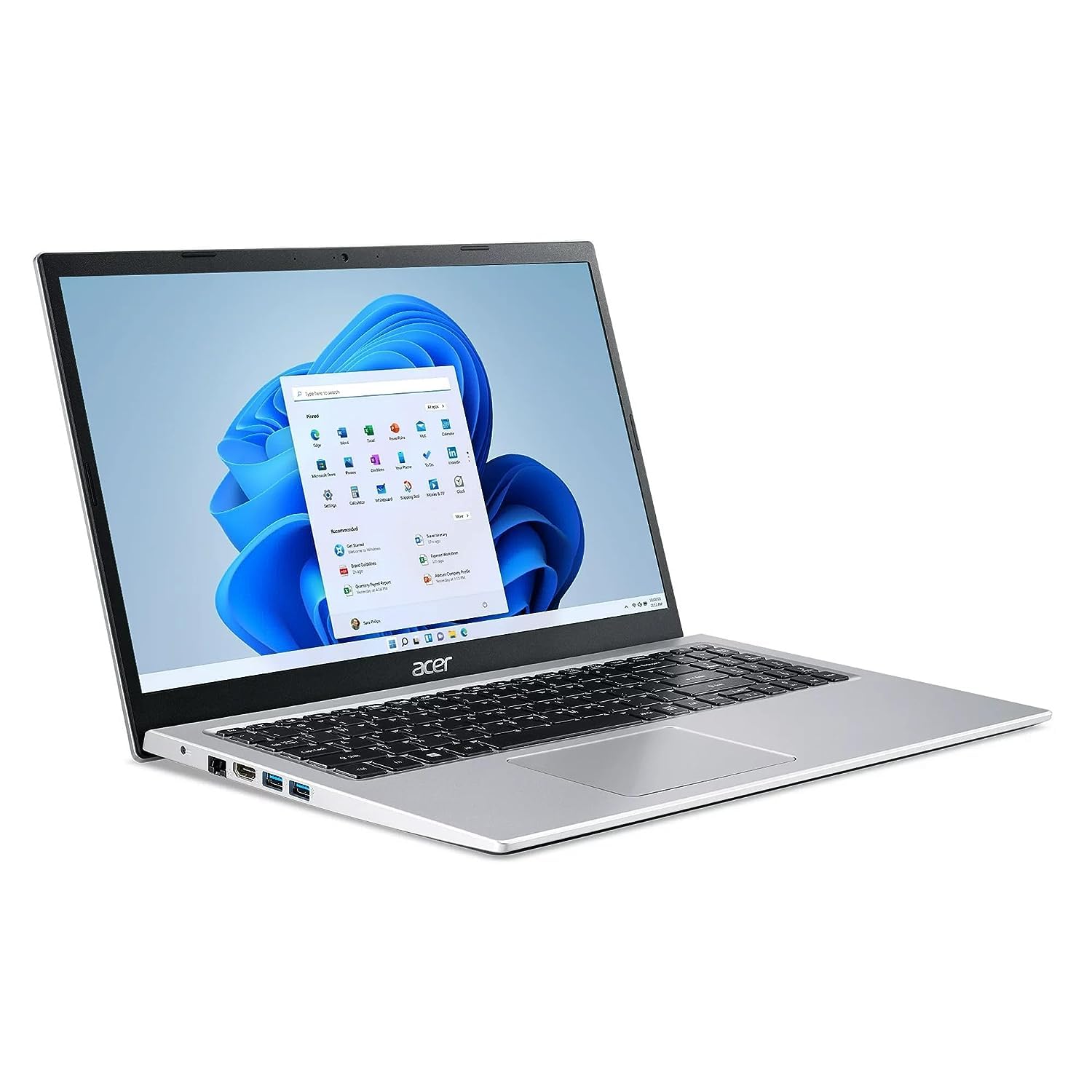 acer Aspire 3 Laptop 2023 Newest, 15.6" FHD Display, Intel Core i3-1115G4 Processor, 8GB RAM, 256GB SSD, ‎Intel UHD Graphics, USB Type A, Bluetooth, WiFi, Windows 11 Home in S Mode