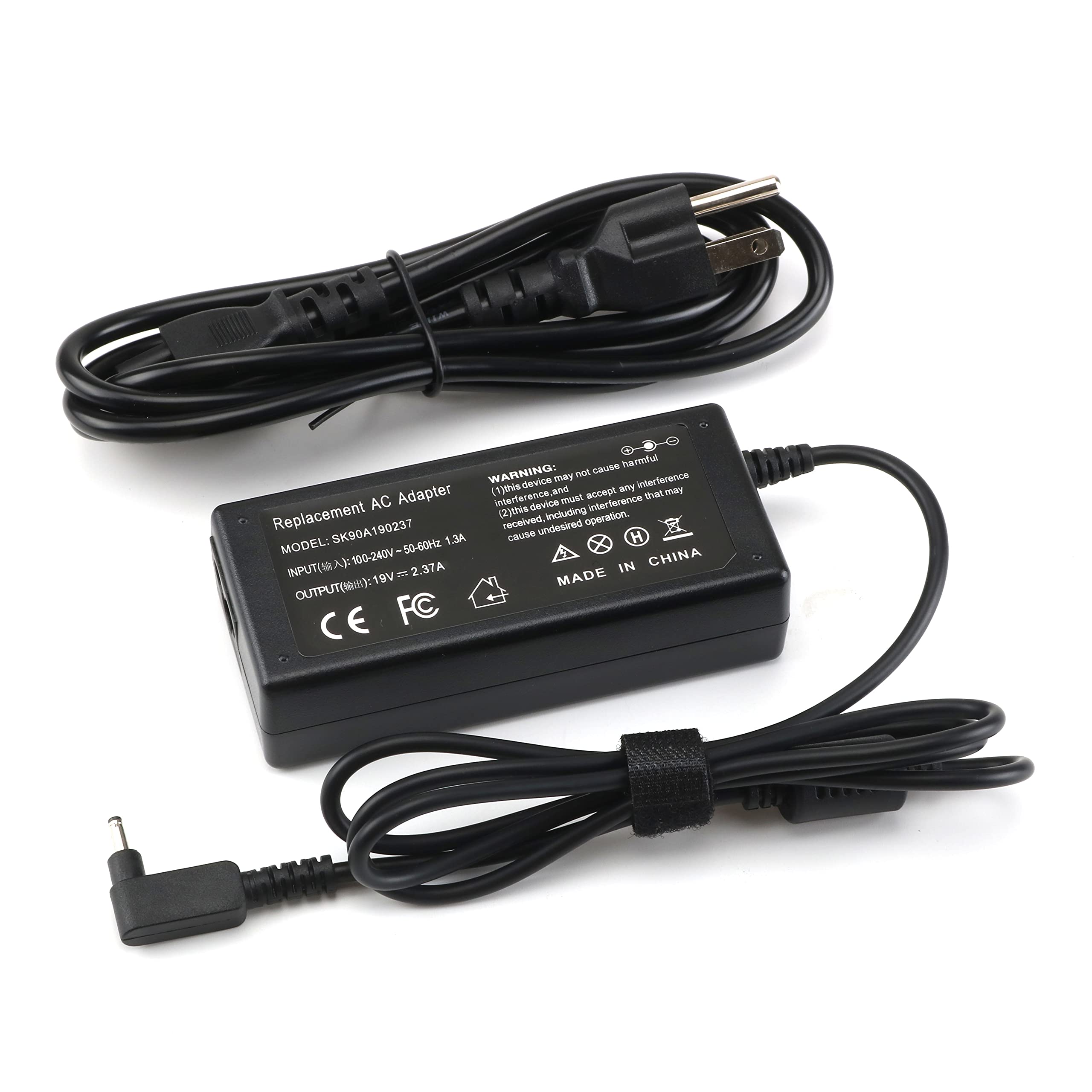 19V 2.37A 45W AC Charger for Acer Chromebook - Fit for Acer Aspire 5 3 1 Laptop A515-46 A515-43 A515-56 A515-43-R19L A515-54 A515-54G A515-55 A517-52 A515-44 Adapter Power Supply Cord