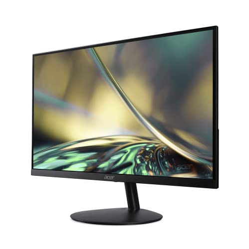 Acer SB242Y Hbi 23.8" Full HD (1920 x 1080) Zero-Frame Gaming Office Monitor | AMD FreeSync Technology | Ultra-Thin Stylish Design | 100Hz | 1ms (VRB) | Low Blue Light | Tilt | HDMI & VGA Ports