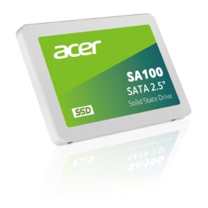 acer SA100 480GB 2.5 Inch SATA SSD Internal Solid State Drive, Up to 560MB/s Read - BL.9BWWA.103