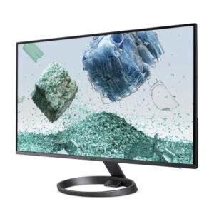 Acer Vero RL272 yii 27” 1920 x 1080 IPS Ultra-Thin Monitor | AMD FreeSync Technology | 75Hz Refresh | 1ms (VRB) | Zero-Frame | Made with 85% PCR & 5% Ocean-Bound Plastics | 2 x HDMI 1.4 Ports & VGA