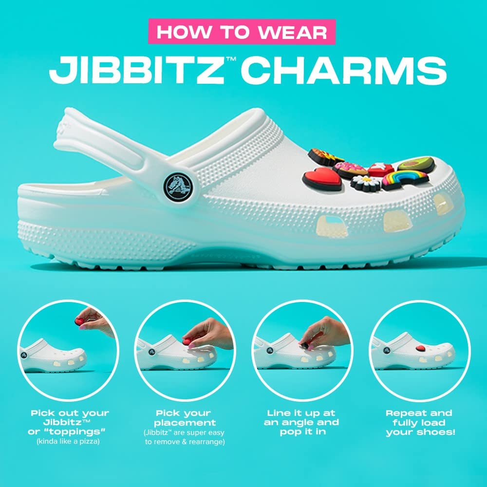 Crocs Jibbitz Sweets Shoe Charms | Jibbitz for Crocs, Marshmallow, Small