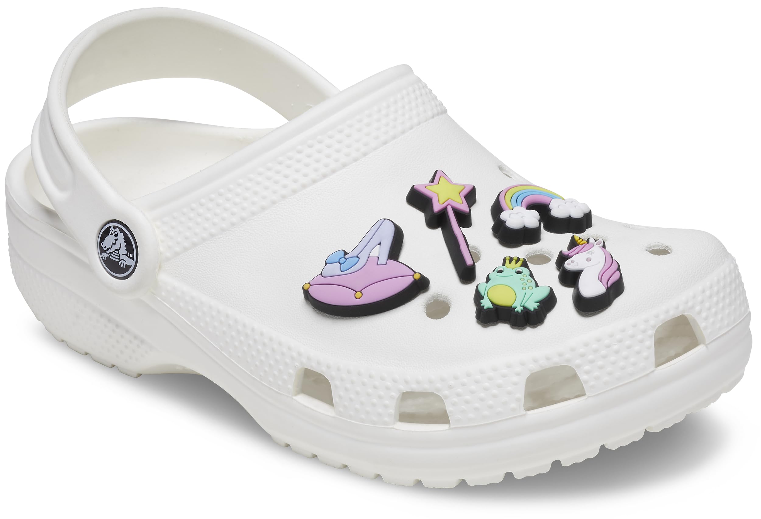 Crocs Unisex's Jibbitz Shoe Unicorn Multi, Animal Charms, Princess Pack, 5 Pack