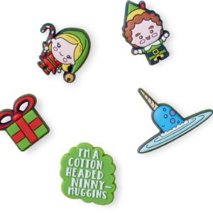 Crocs 5-Pack Holiday Shoe Charms | Jibbitz, Elf, One Size