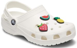 crocs jibbitz 3-pack food shoe charms | jibbitz for crocs, fruit, small