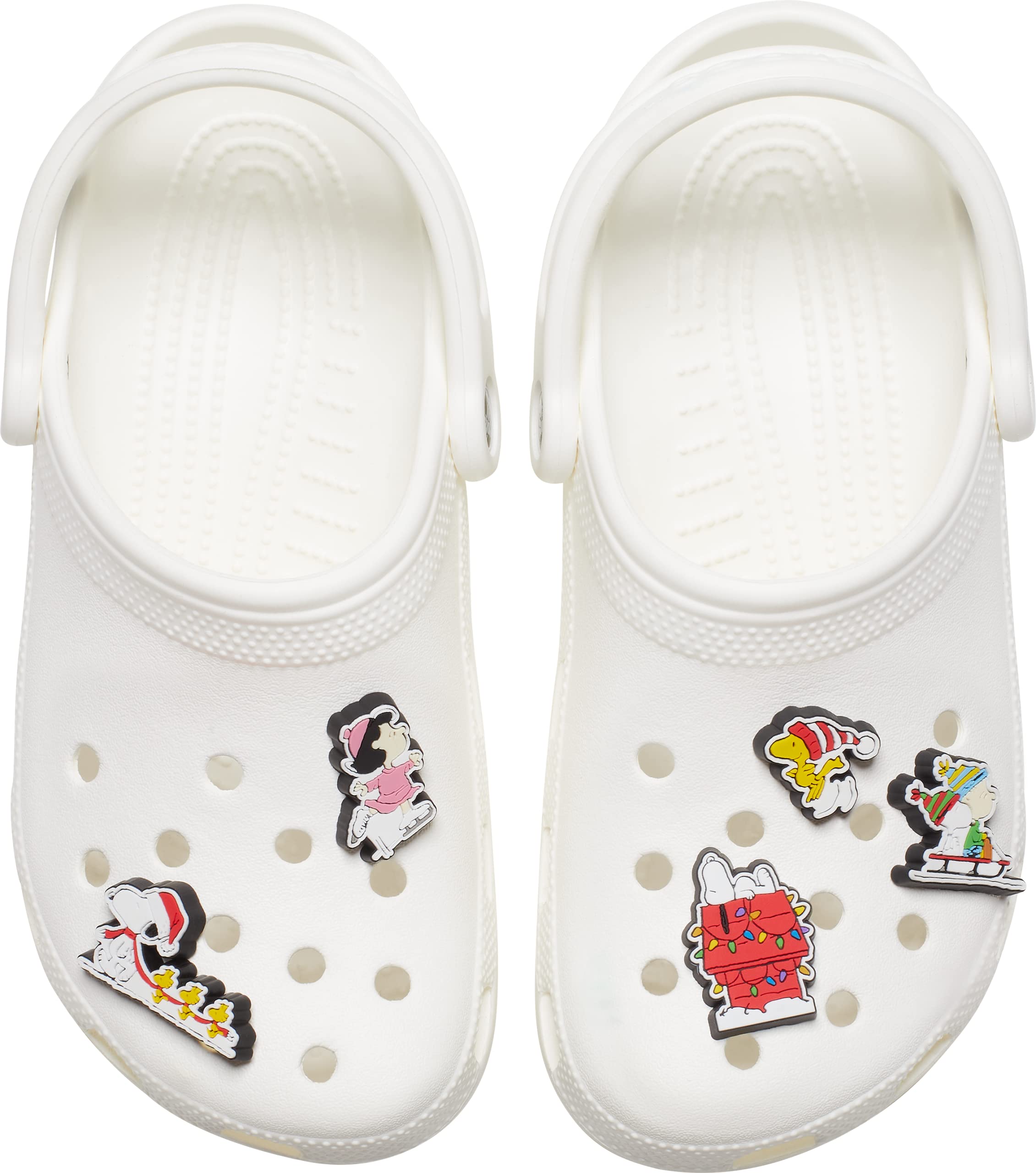 Crocs Jibbitz 5-Pack Holiday Shoe Charms | Jibbitz for Crocs, Charlie Brown Christmas, Small