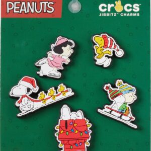 Crocs Jibbitz 5-Pack Holiday Shoe Charms | Jibbitz for Crocs, Charlie Brown Christmas, Small