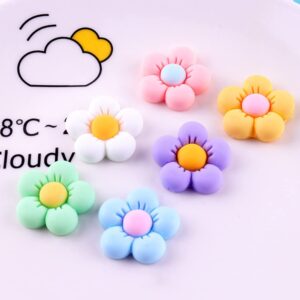 AD. Myhm Cute Flower Shoe Charms 12Pcs Flower Shoe Charms Clog Pins Gifts For Girls Women