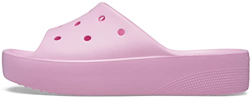 Crocs Women's Classic Slide | Platform Sandals, Flamingo, Numeric_7