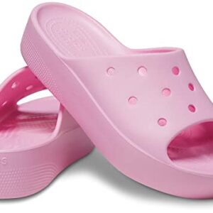 Crocs Women's Classic Slide | Platform Sandals, Flamingo, Numeric_7