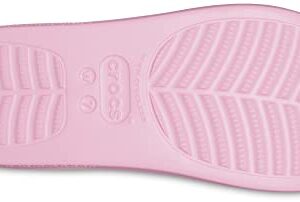 Crocs Women's Classic Slide | Platform Sandals, Flamingo, Numeric_7