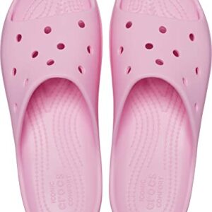 Crocs Women's Classic Slide | Platform Sandals, Flamingo, Numeric_7