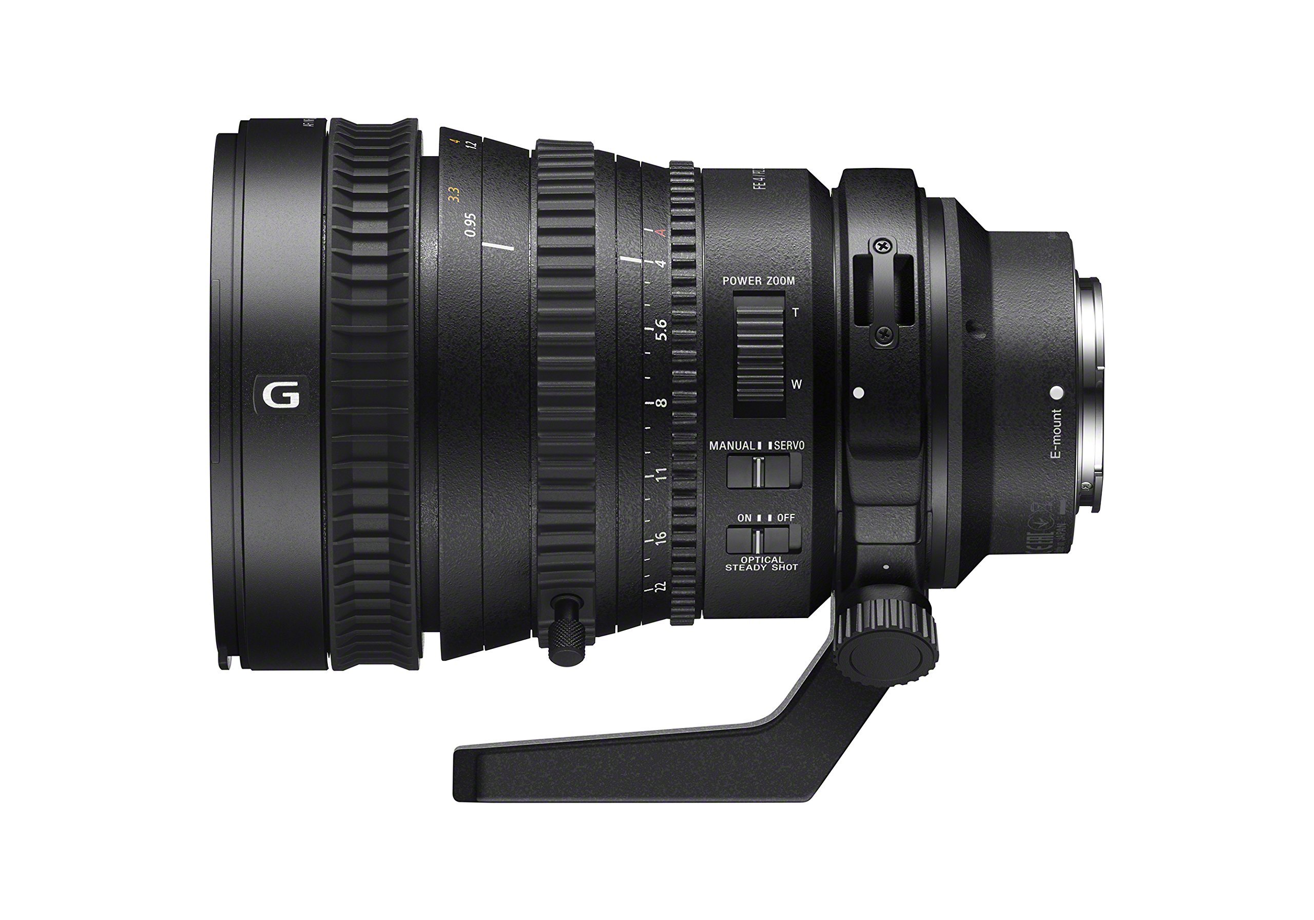 Sony 28-135mm FE PZ F4 G OSS Full-frame E-mount Power Zoom Lens (Renewed)