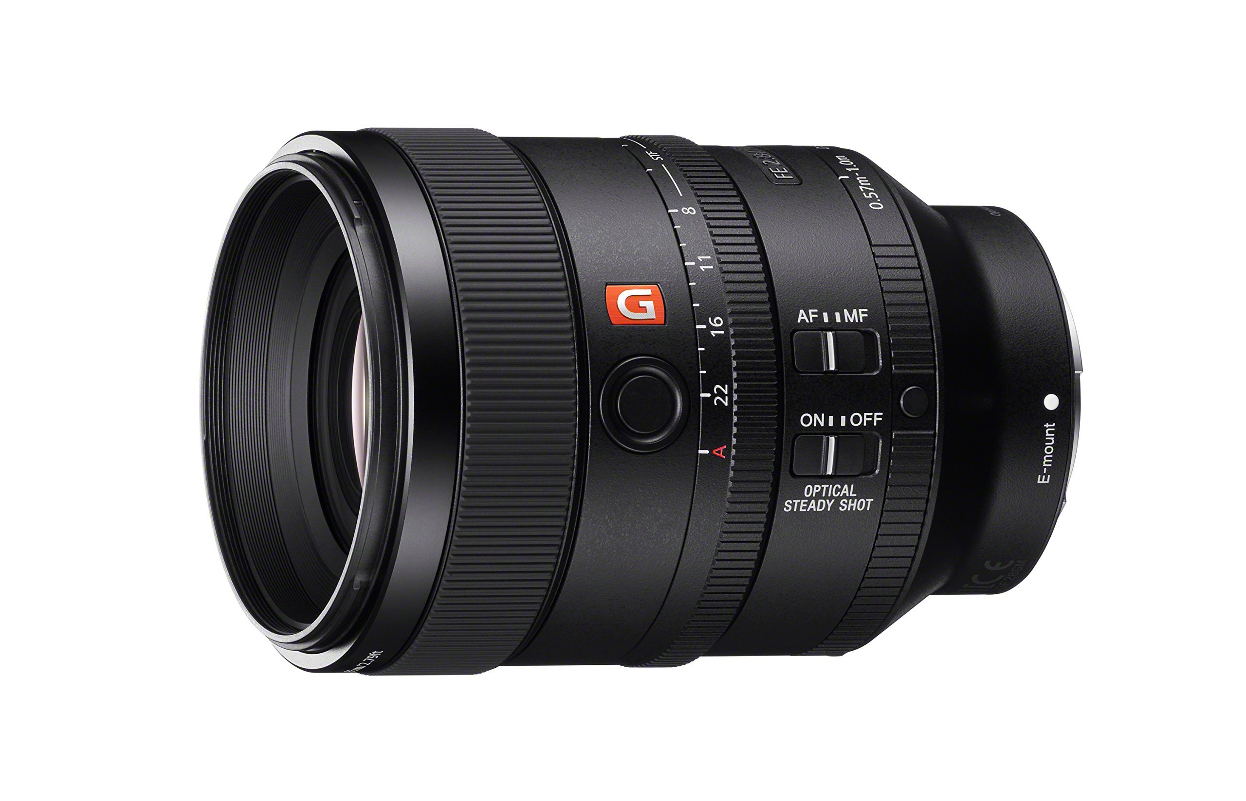 Sony SEL100F28GM 100mm f2.8 Medium-telephoto Fixed Prime Camera Lens, Black (Renewed)