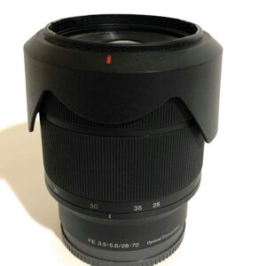 Sony 28-70mm F3.5-5.6 FE OSS Interchangeable Standard Zoom Lens - International Version (No Warranty)