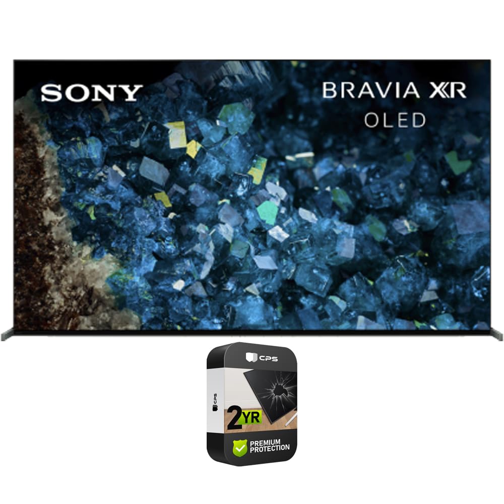 Sony XR83A80L BRAVIA XR 83 Inch A80L OLED 4K HDR Smart TV with Google TV 2023 Bundle with 2 YR CPS Enhanced Protection Pack