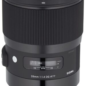 Sigma 28mm F1.4 DG HSM Lens for Sony E (Renewed)