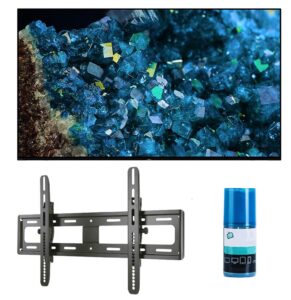 sony xr83a80l 83 inch 4k hdr oled smart google tv with ps5 features with a vmpl50a-b1 tilting wall mount for 32 inch-85 inch flat screen tvs and hdtv screen cleaner kit (2023)