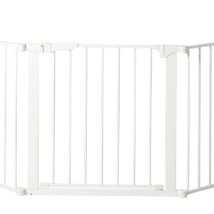 KidCo G3000 Auto Close Configure Gate w/ 30" Door - Wide Area Baby Gate Enclosure (White)