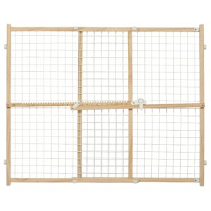 MidWest Homes for Pets Wire Mesh Pet Safety Gate, 32 Inches Tall & Expands 29-50 Inches Wide