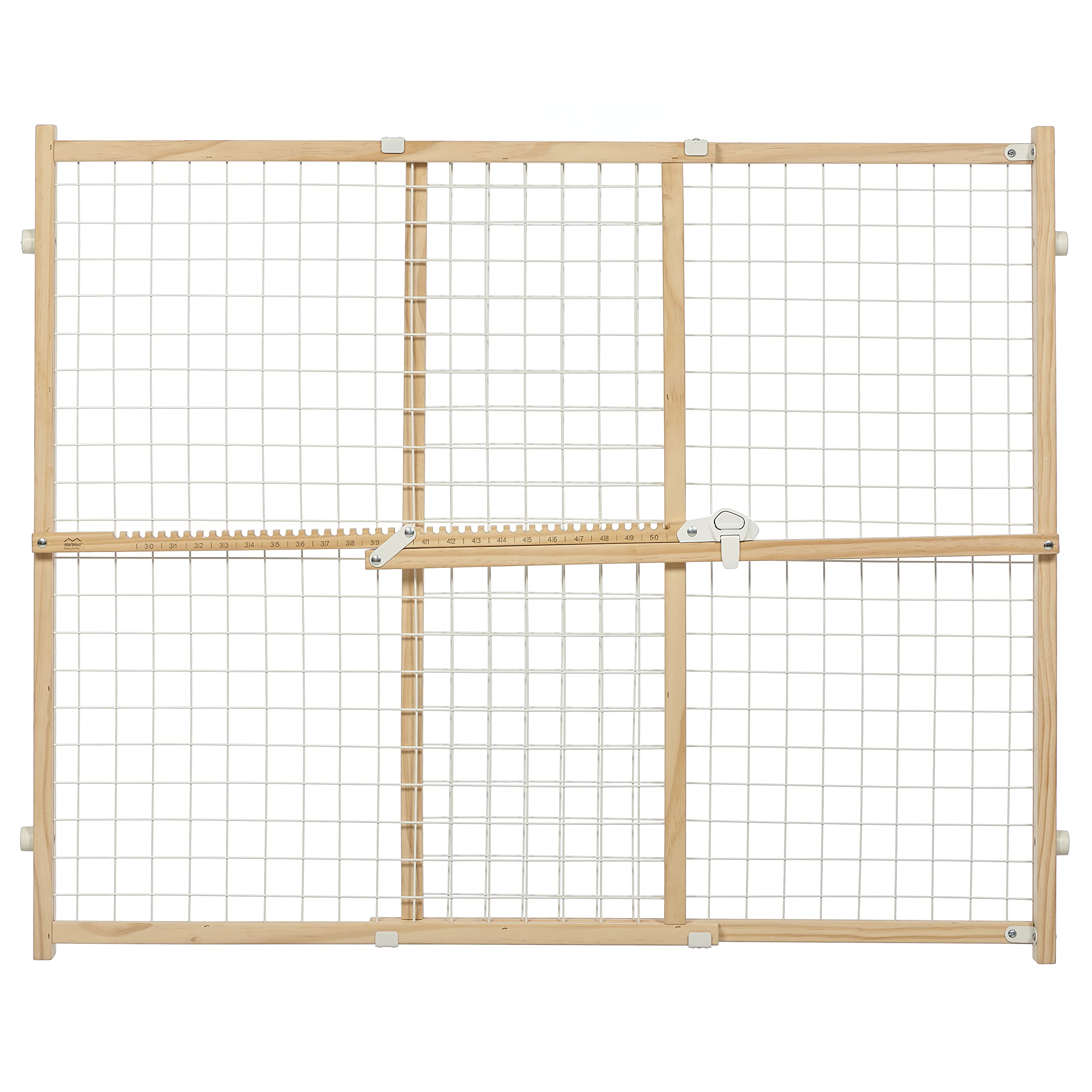 MidWest Homes for Pets Wire Mesh Pet Safety Gate, 32 Inches Tall & Expands 29-50 Inches Wide