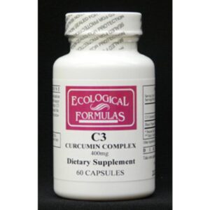 ecological formulas, c3 curcumin complex 400 mg 60 capsules