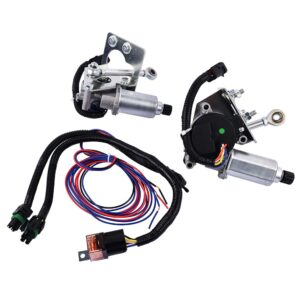 Woosphy Electric Headlight Motor Conversion Kit Replacement for Chevy C3 Corvette 1968-1982 914015