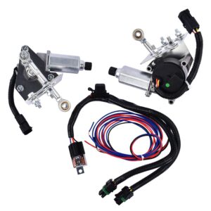 Woosphy Electric Headlight Motor Conversion Kit Replacement for Chevy C3 Corvette 1968-1982 914015