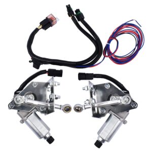 Woosphy Electric Headlight Motor Conversion Kit Replacement for Chevy C3 Corvette 1968-1982 914015