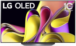 lg b3 series 55-inch class oled smart tv oled55b3pua, 2023 - ai-powered 4k tv, alexa built-in, black