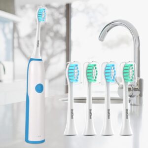 OralClass Replacement Toothbrush Heads for Philips Sonicare - Medium Soft, 8 Pack