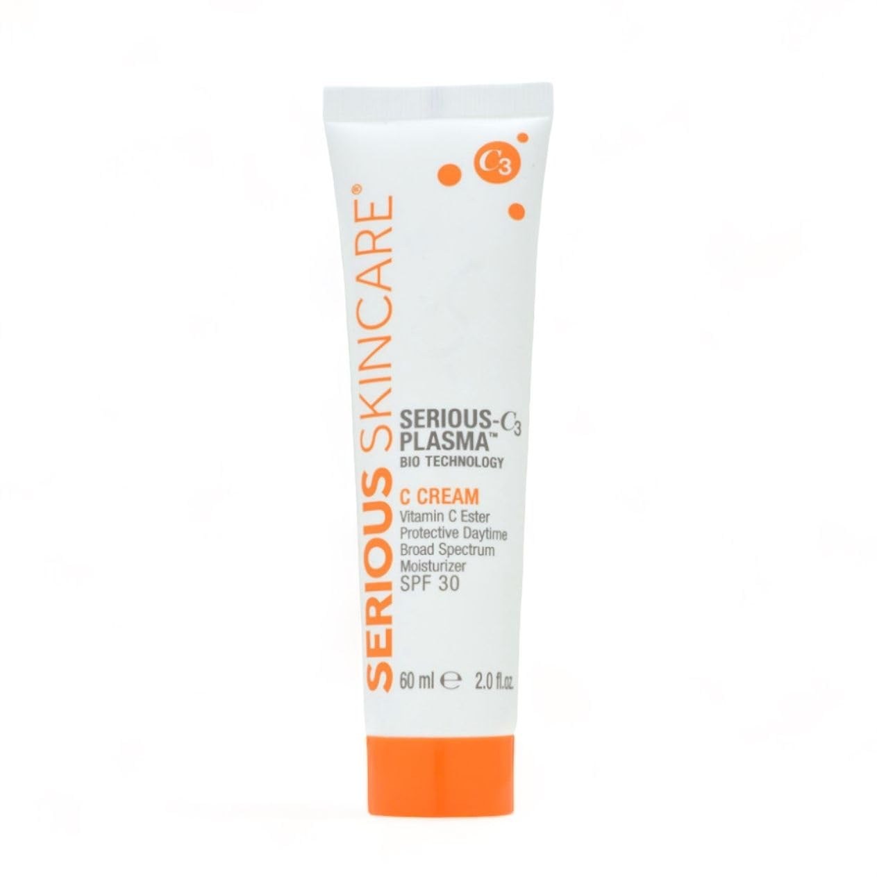 Serious Skincare - C3 Vitamin C Ester Protective Daytime Broad Spectrum SPF 30 Moisturizer - 2 oz. - Facial Cream - Sunscreen - Hydrating - Smoother Skin 2 oz.