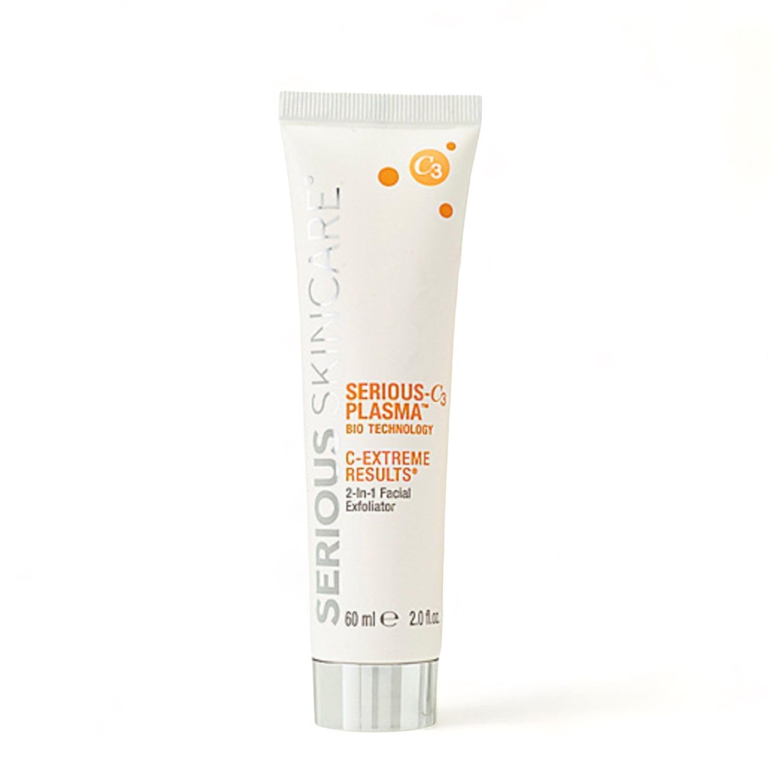 Serious Skincare - C3 Vitamin C - C-Extreme Results Facial Exfoliator - Skin Renewing Resurfacing Treatment - Smoother Radiant Skin - Face, Neck, Hands Rejuvenator - 2 fl. oz