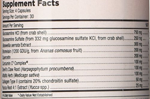 Mt. Angel Vitamins - Joint Solution - Curcumin C3 Complex, Turmeric, Tumeric, Turmeric Curcumin, Joint Support Supplement, Tumeric and Ginger, Turmeric Supplement, Glucosamine, Collagen - 120 Caps