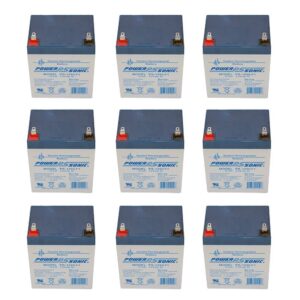 12V 5AH Battery Replacement for Philips C-3 Patient Monitor - 9 Pack