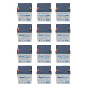 12V 5AH SLA Battery Replaces Philips C-3 Patient Monitor - 12 Pack