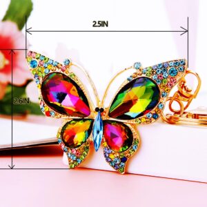 JUNQIU Butterfly Christmas Ornaments, 2024 Ornament for Christmas Tree, Monarch Butterfly Fancy Christmas Ornaments, Kids Christmas Ornaments Clearance -Butterfly Gifts for Women