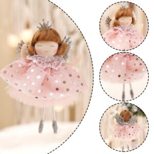 Wepetyo 3X Angel Ornaments Doll Hanging Ornaments Xmas Tree Hanging Pendant Decorations Christmas Tree Ornaments Set Creative Gifts(Mixed Style)