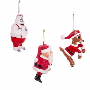 Rudolph The Red-Nosed Reindeer® Blow Mold Ornament 3-Piece Set