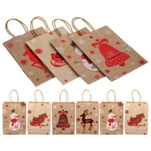 upkoch 10pcs gift bags bulk tote bags toys gift packing pouch festival gift bags large gift bag small gift bags christmas bags gift wrapping bags big gift bag spree candy paper