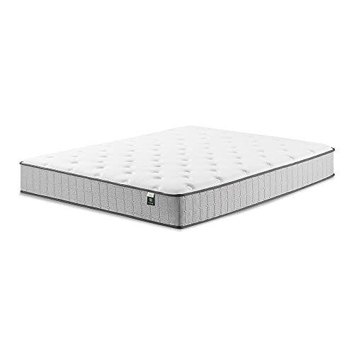 ZINUS 10 Inch Comfort Support Cooling Gel Hybrid Mattress, Queen, Tight Top Innerspring Mattress, Motion Isolating Pocket Springs, Mattress in A Box